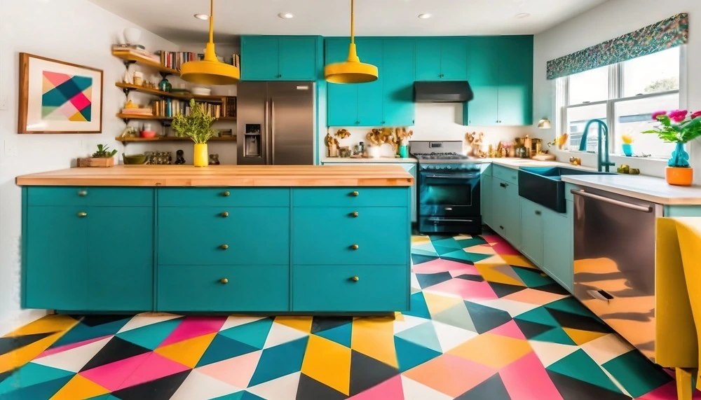 Top Bold Color Trends in Kitchen Design for 2024