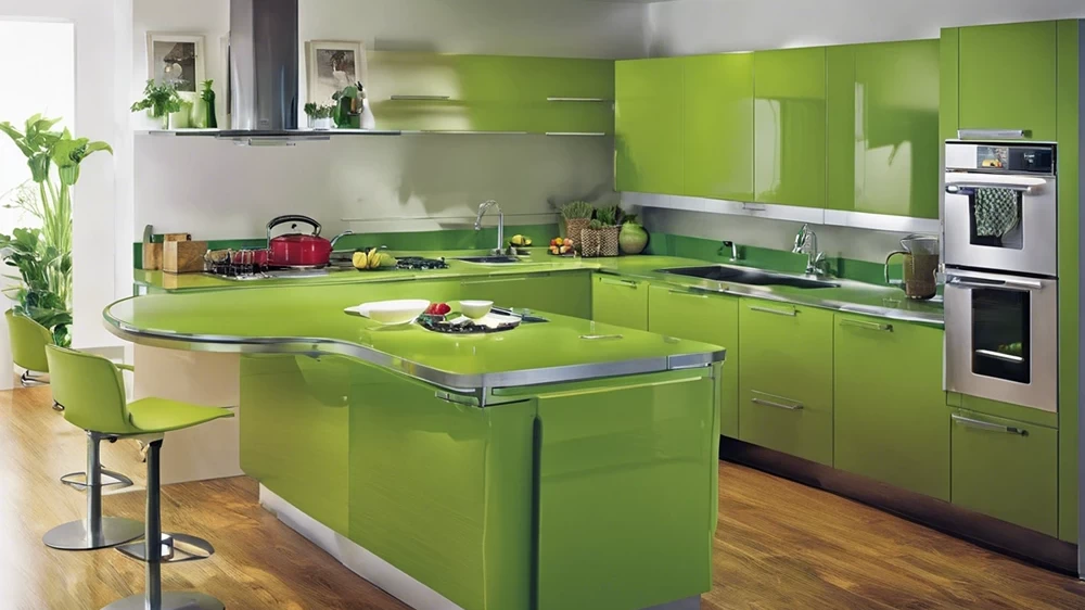 Green Kitchen Countertops: Elevating Your Kitchen's Aesthetic and Sustainability