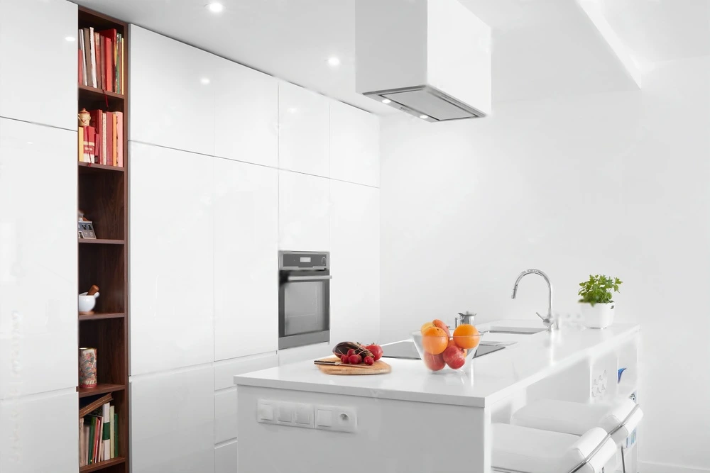 Utilizing a Mix of LED Lights, Spots, and Pendants