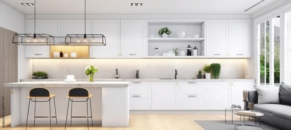 Functional Aspects of Minimalist Kitchens