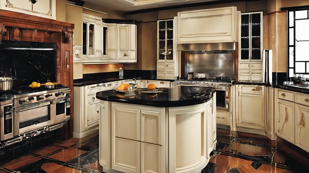 Art Deco Kitchen Designs: A Blend of Vintage Elegance and Modernist Influence