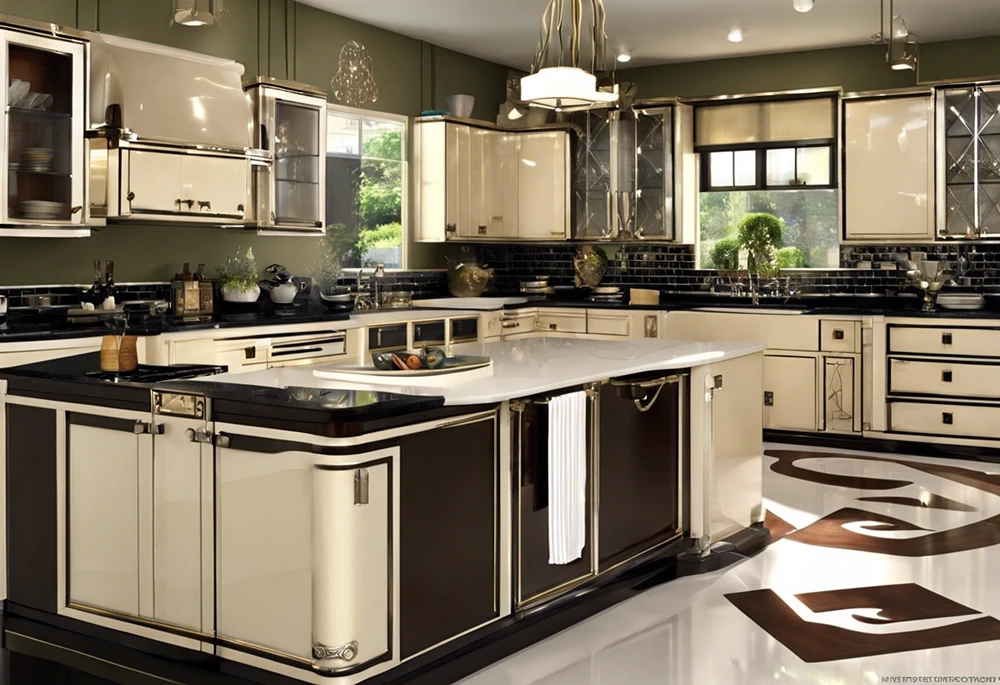 Blending Art Deco with Contemporary Trends