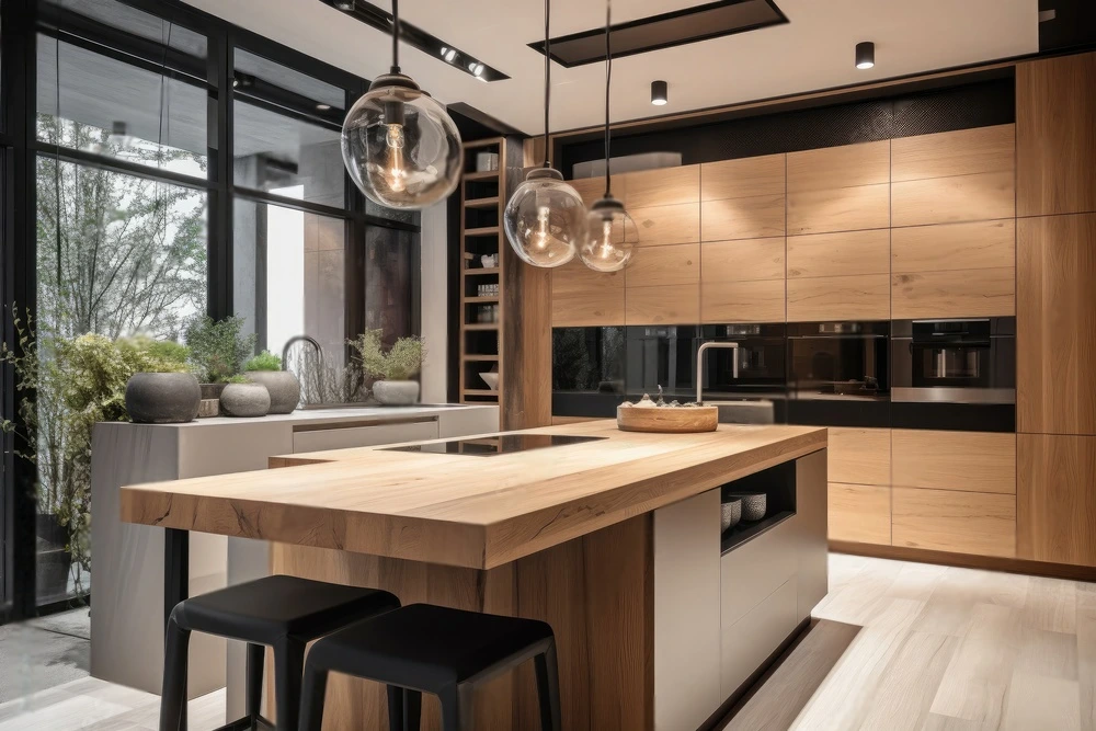 Lighting and Accessories in Minimalist Kitchen Design