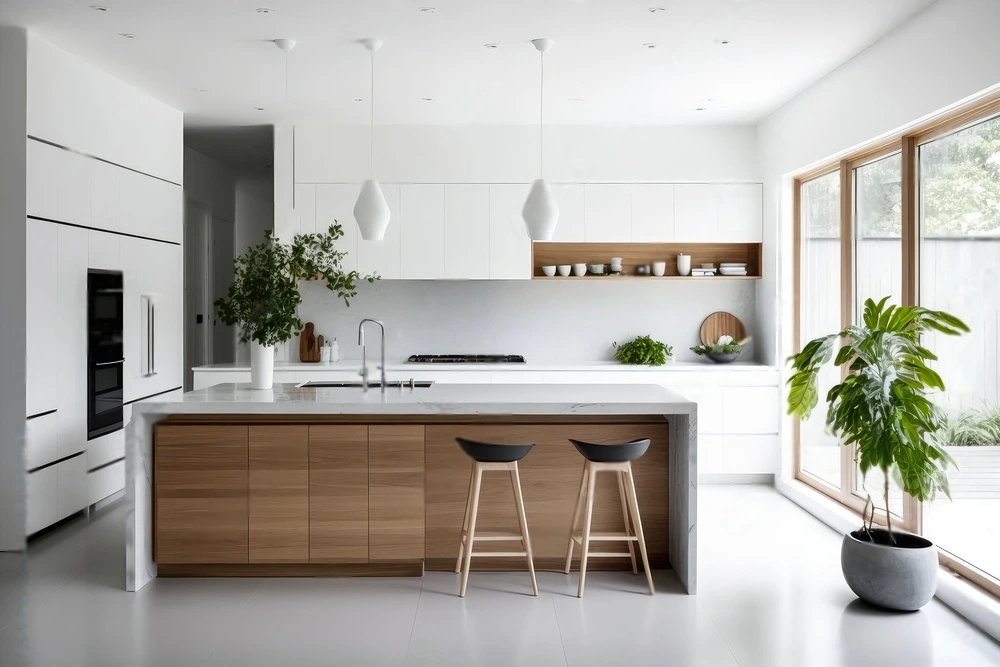 Design Elements of Minimalist Kitchen Cabinets